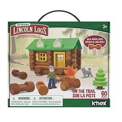 LINCOLN LOGS - 59PC ON THE TRAIL (2) BL